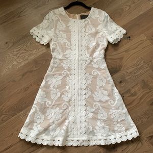 Sunday in Brooklyn White lace dress Sz Small